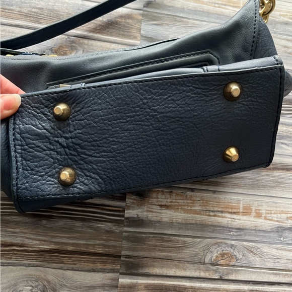 Foley + Corinna Blue leather crossbody purse - Picture 8 of 15